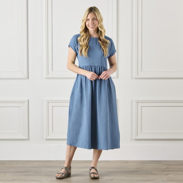 turkish cotton dresses The Lightweight Dress Color:Enchanted Floral Blush Sand Dune __with:acc0594_silver Khaite Edgar Long Sleeve Boho dresses The extra