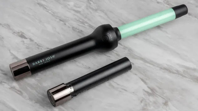 Harry Josh Pro Cordless Ceramic 1" Curling Wand with 2 Batteries