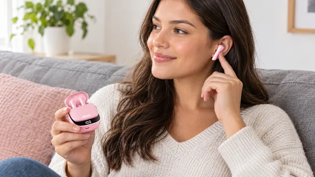 Groovz True Wireless Earbuds 26-Hour Playtime + Smart Charging Case