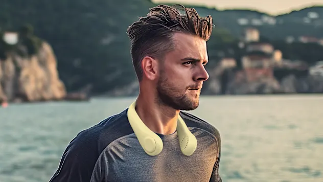 2-Pack: Pom Breeze Cooling Neck Fans