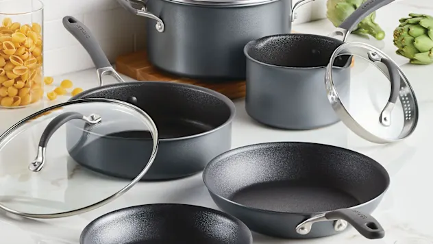 Circulon 8-Piece A1 ScratchDefense Nonstick Cookware Set