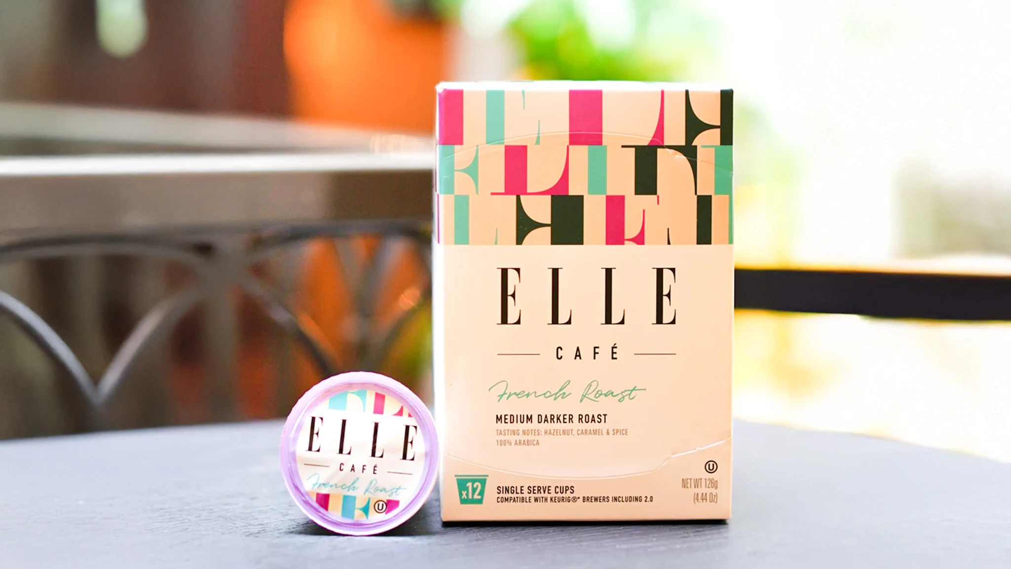 72-Pack: ELLE Café Organic K-Cup Coffee Pods