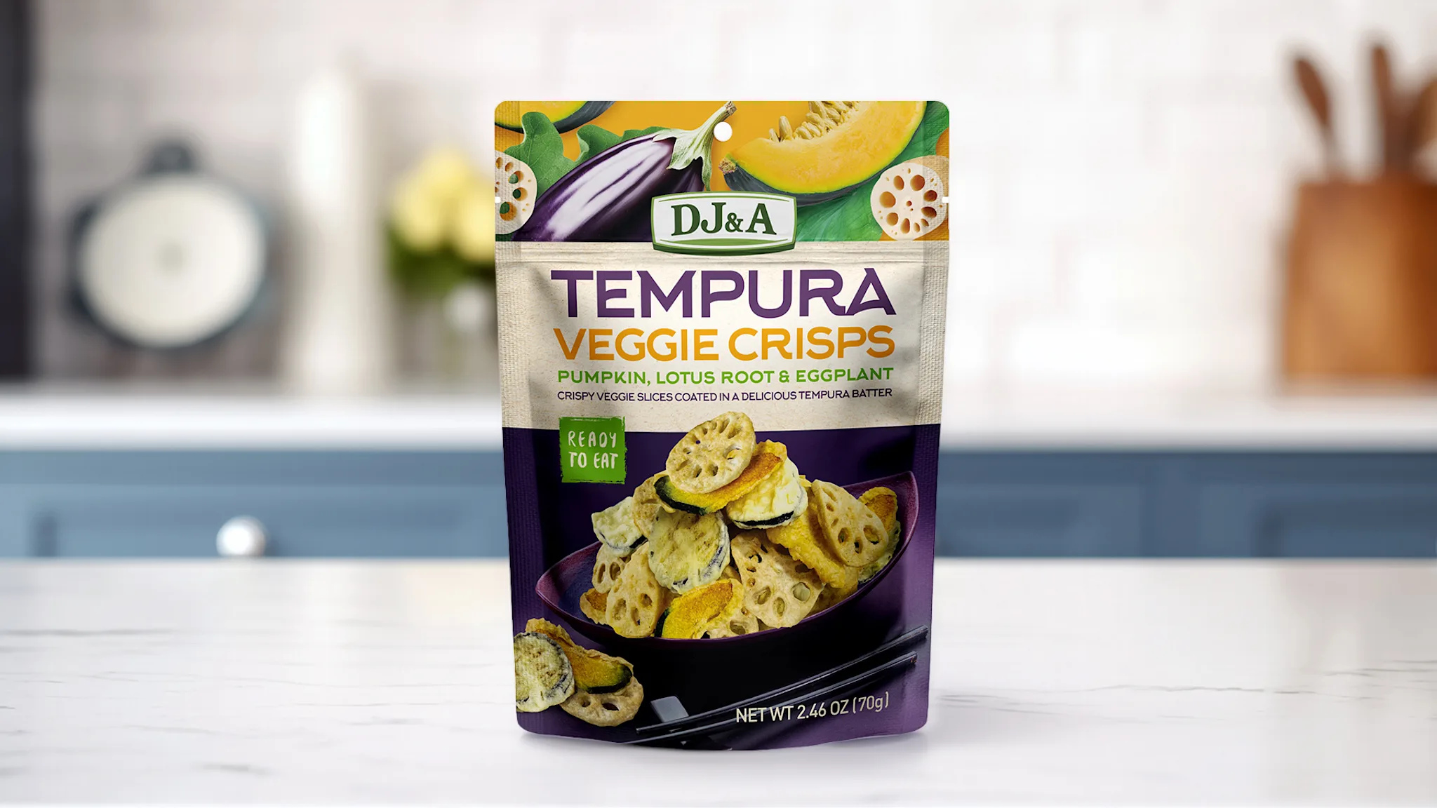 9-Pack: DJ&A Veggie Crisps