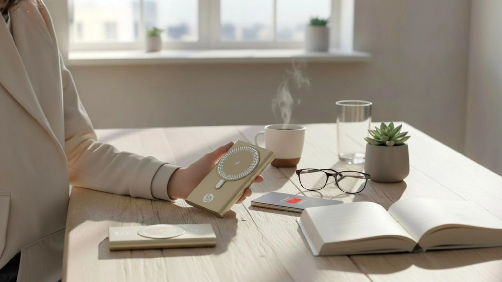 2-Pack: Lifestyle Advanced 5000mAh 15W Magnetic Wireless Charging Power Banks