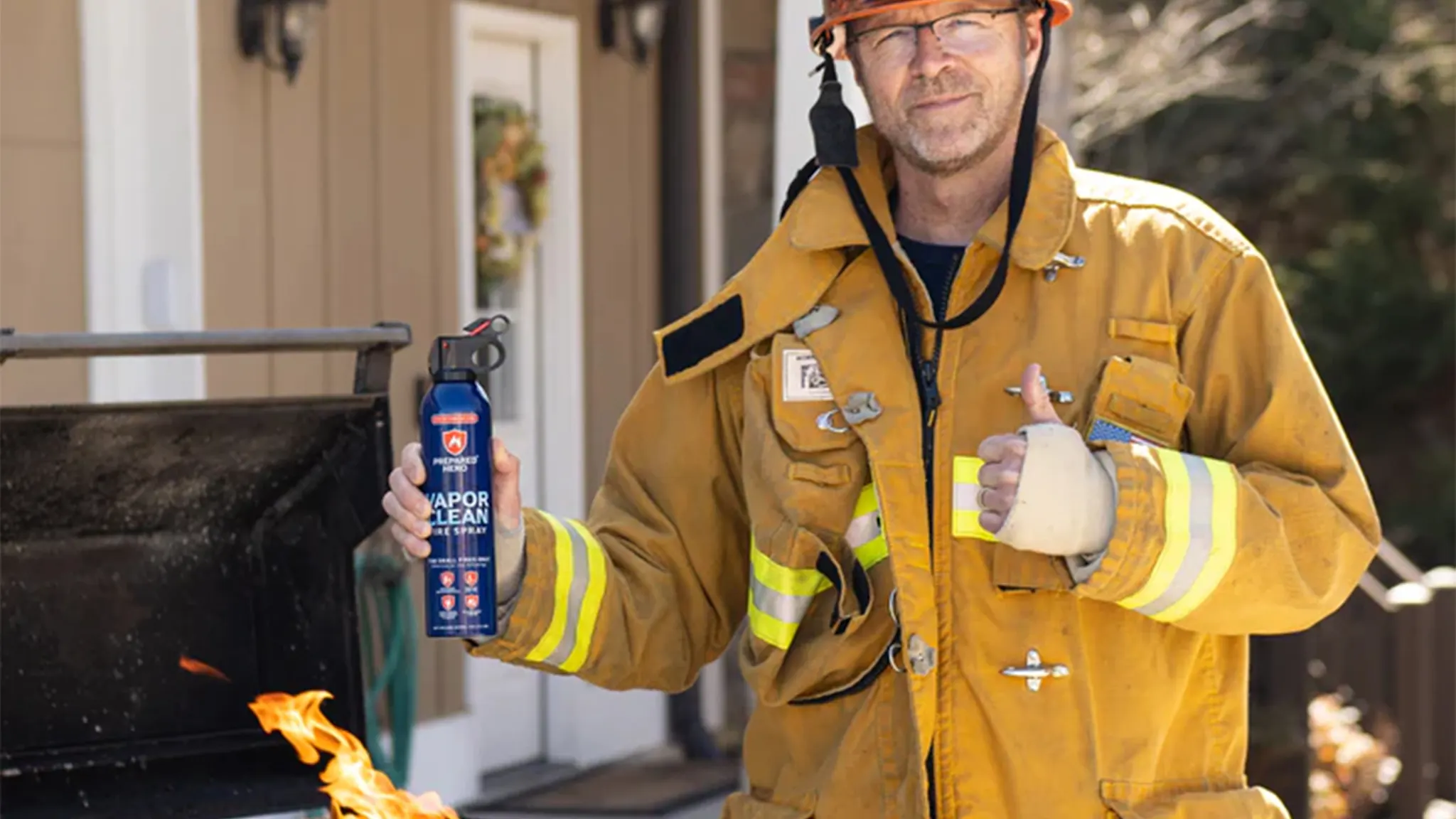4-Pack: Prepared Hero Fire Spray (Dry Stop or Vapor Clean)