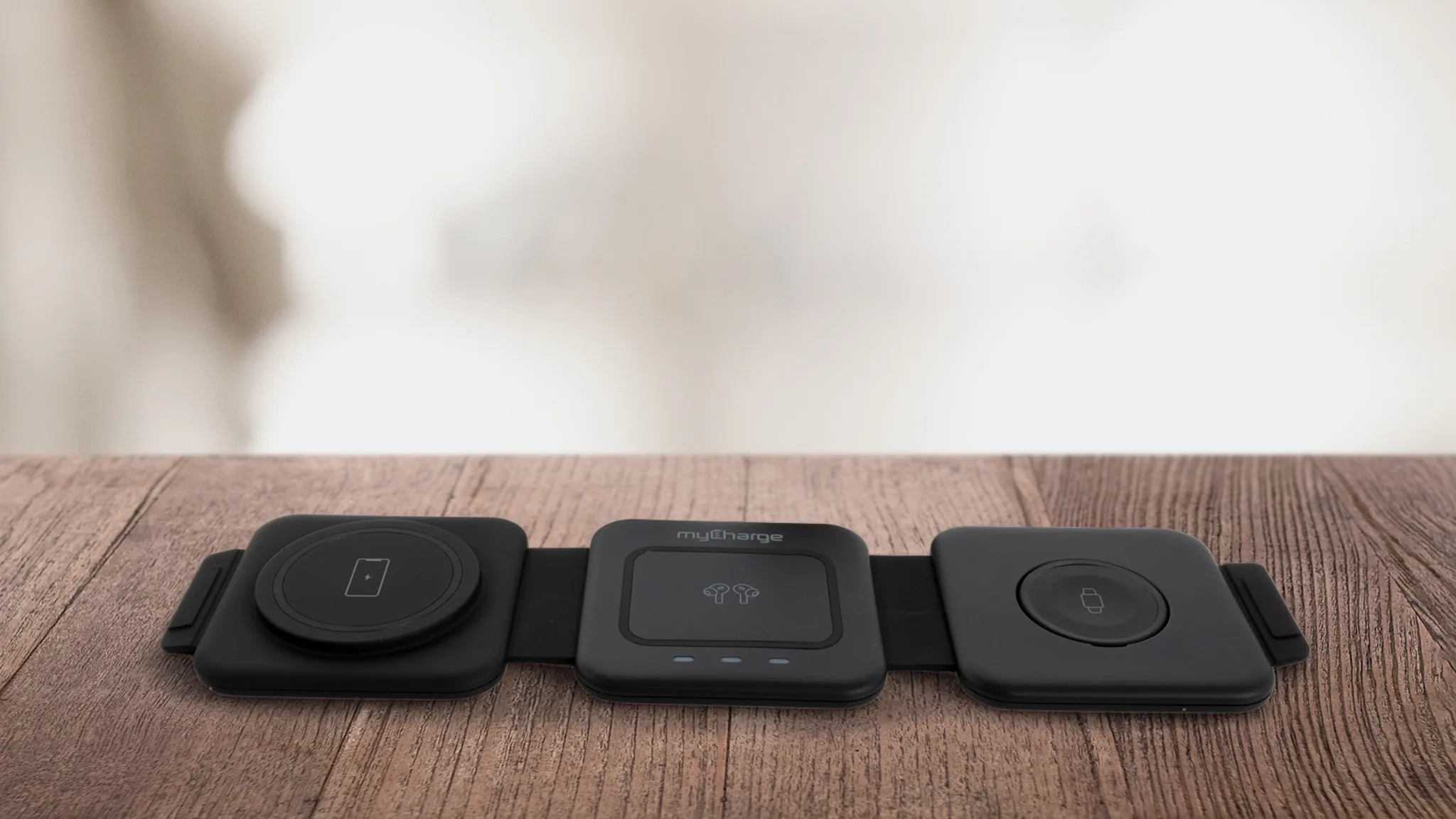 2-Pack: MyCharge 3-in-1 Wireless Charging Pad