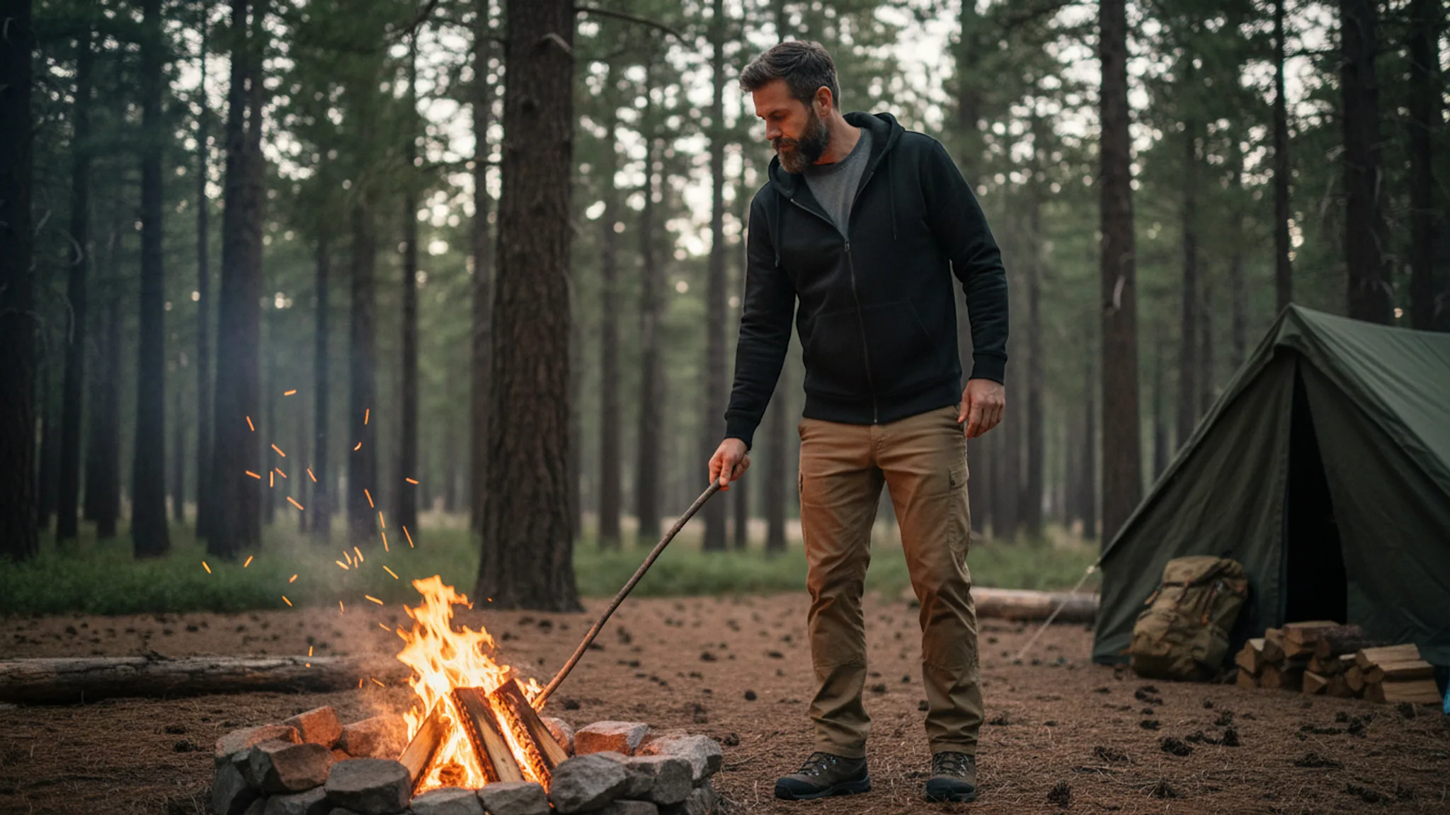 2-Pack: Hawke & Co. Ember-Shield Hoodies