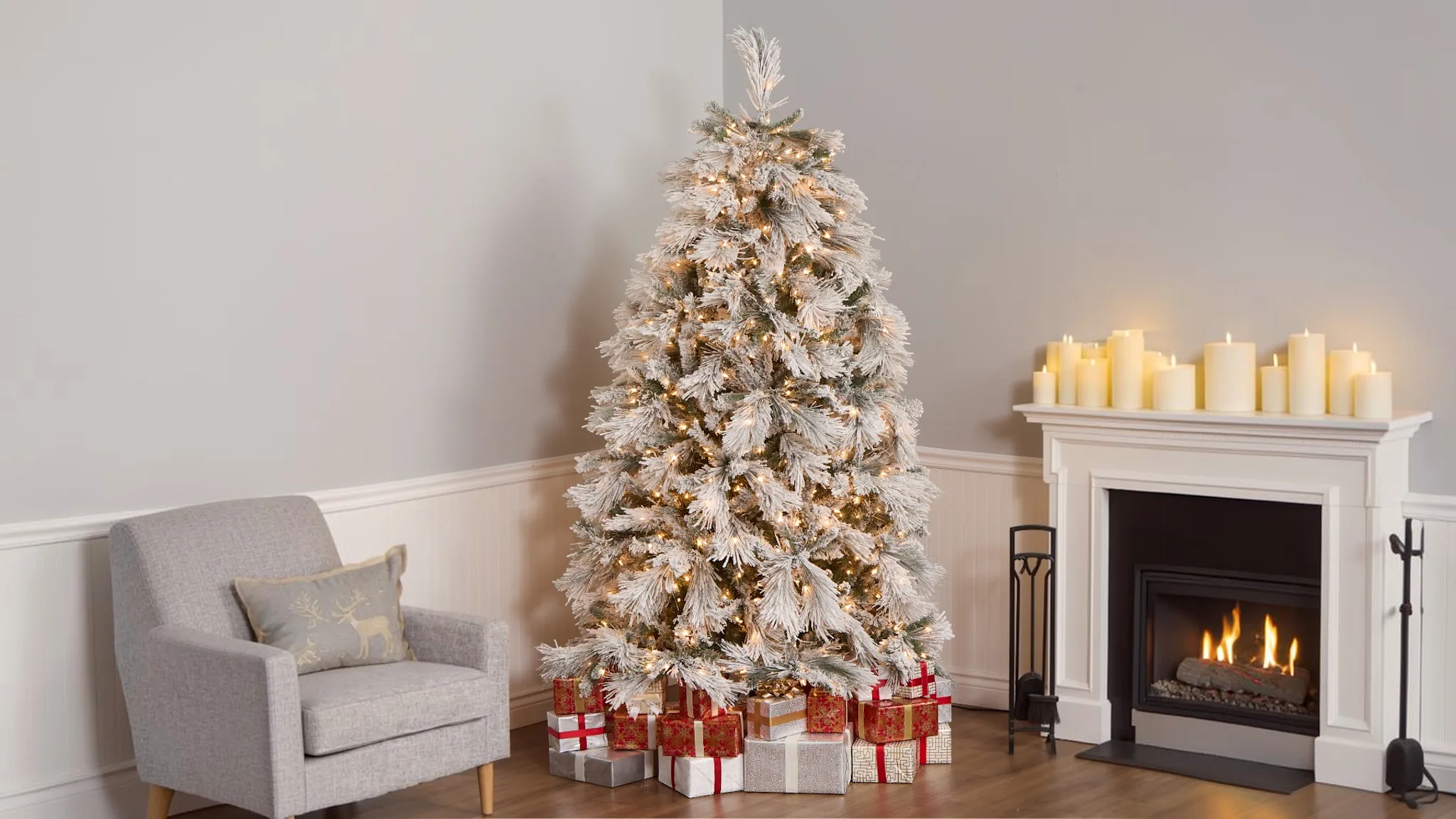 National Tree Company 7.5' Christmas Trees with Lights