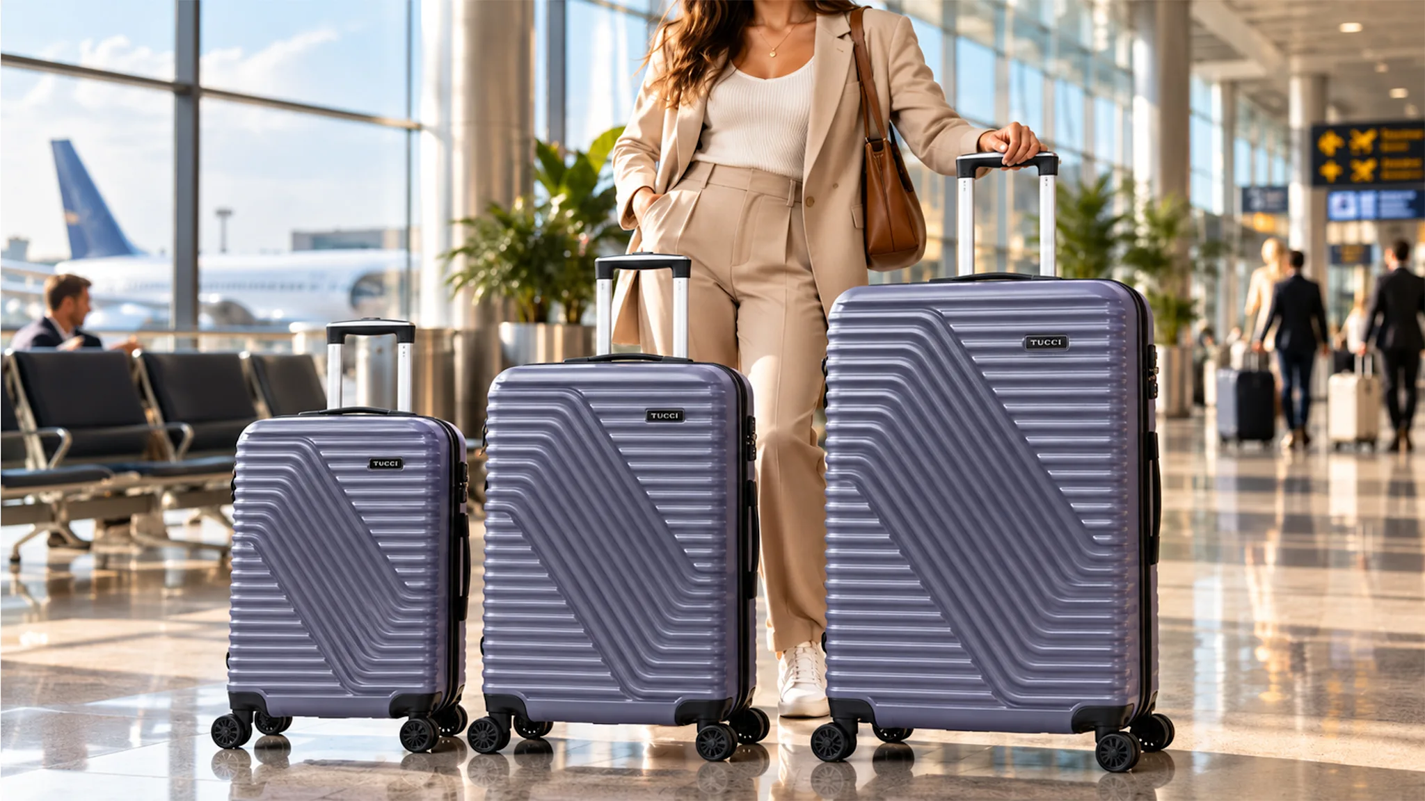Tucci 3-Piece Luggage Sets