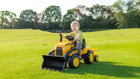 The 12V Ride-On Excavator