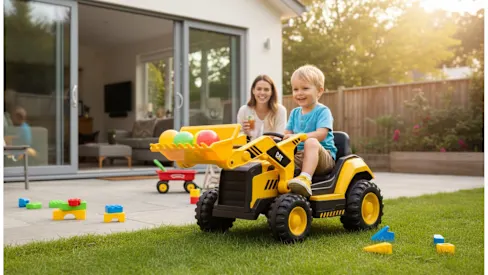 The CAT 12V Bucket Loader Ride-On