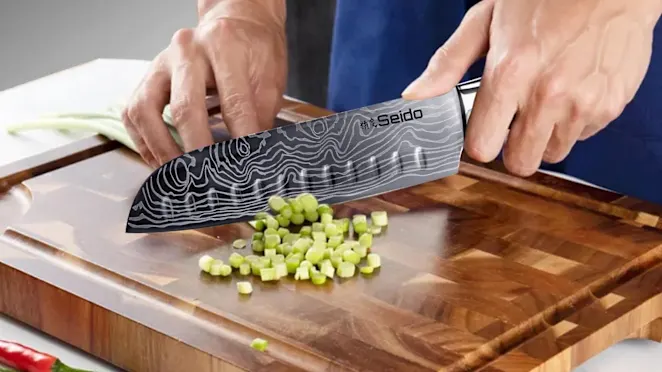 The Acacia End Grain Cutting Board