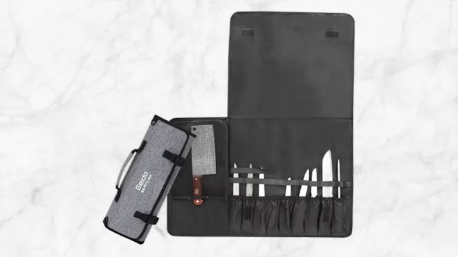 The Chef's Knife Roll Bag and Travel Case