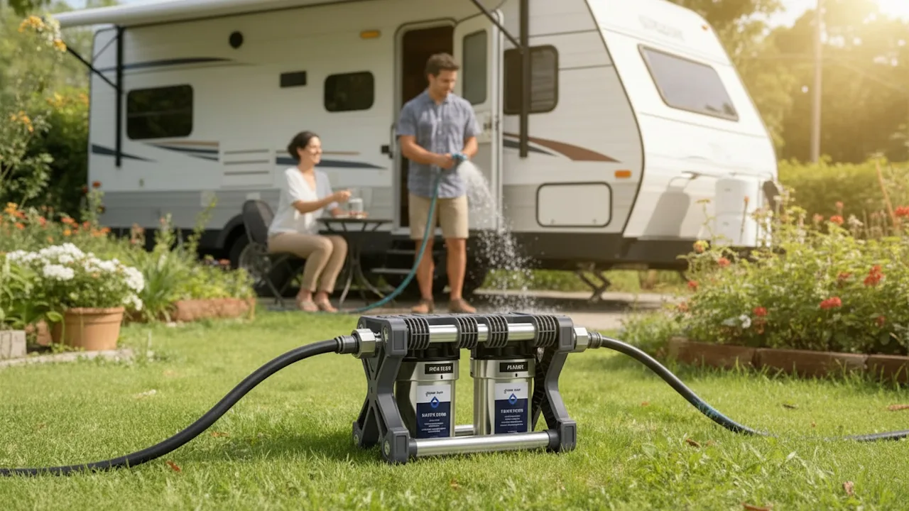 The Two-Stage RV Water Filtration System