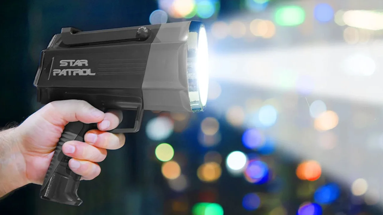 2-Pack: Star Patrol Rechargeable 4000L Flashlight Platinum Edition