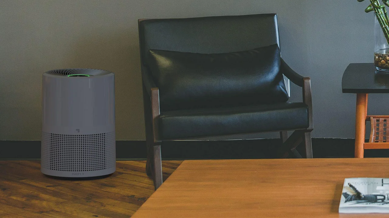 Sharper Image PURIFY 9 Triple Stage HEPA Large Room Air Purifier
