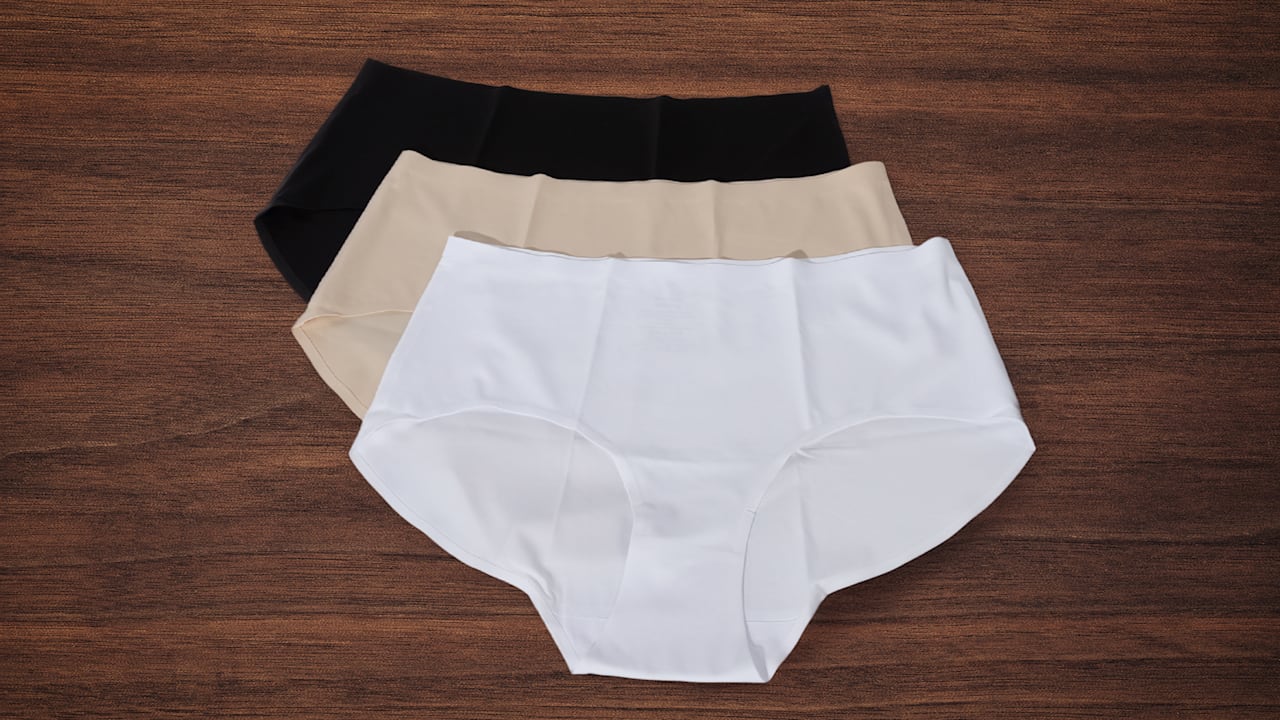 Paquete de 6: Panties Rhonda Shear Invisible Edge de Tiro Medio