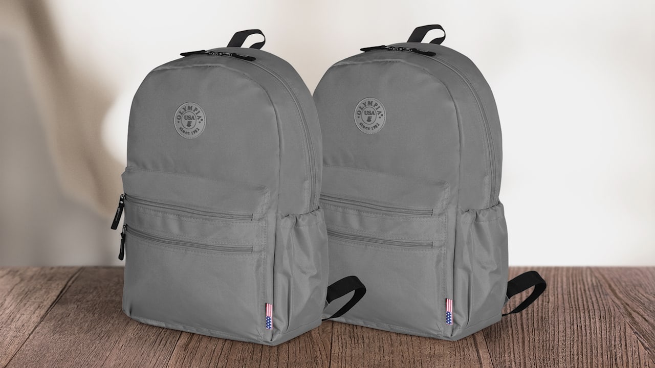 2-Pack: Olympia USA Princeton Backpacks