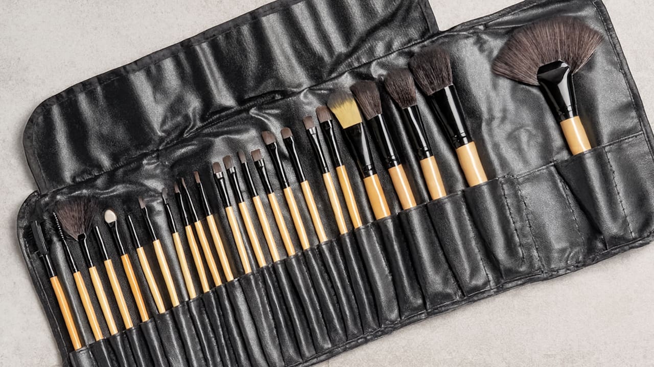 Makeup Brush Studio 24-Piece Set with Travel Case