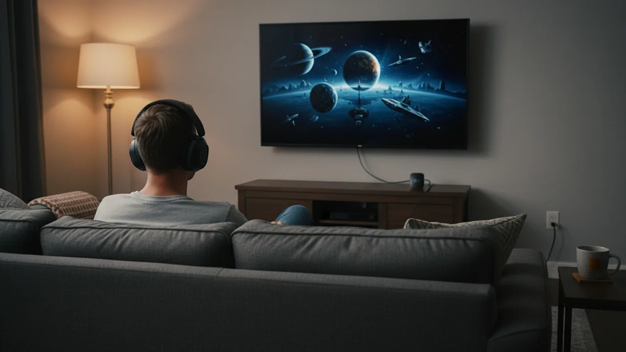 The Truly Wireless 3D TV Headphones
