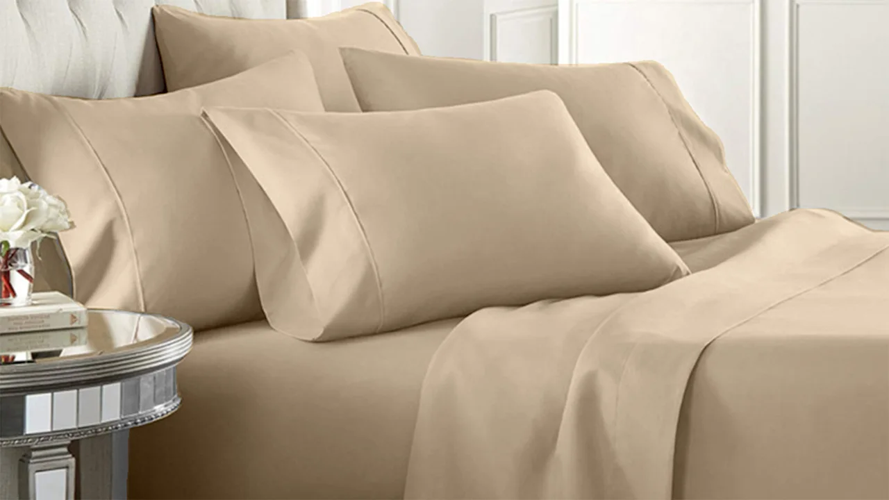 Luxury Home 6-Piece Luxurious Ultra Soft Microfiber Sheet Set