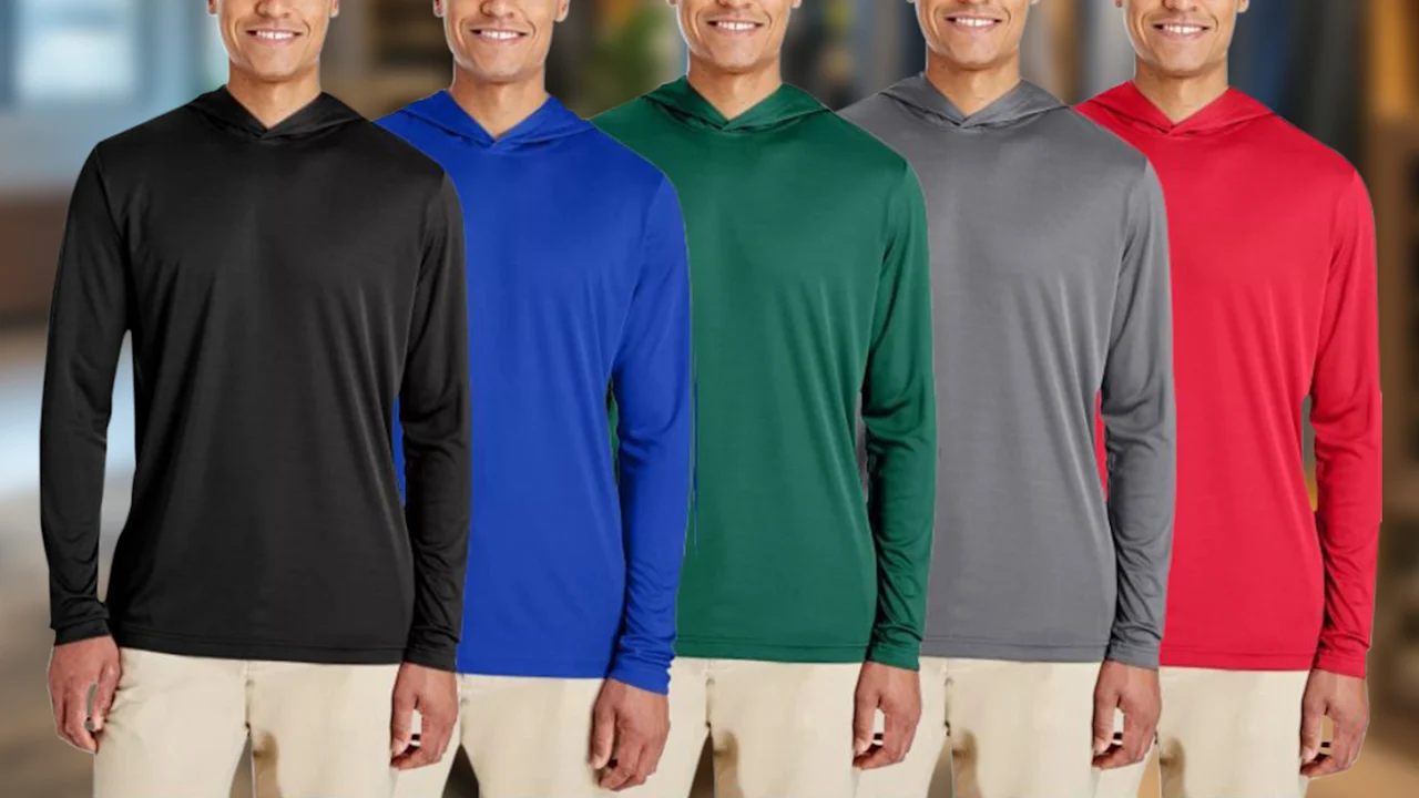 3-Pack: Nextex Apparel Men's Moisture-Wicking Athletic Pullover Hoodies
