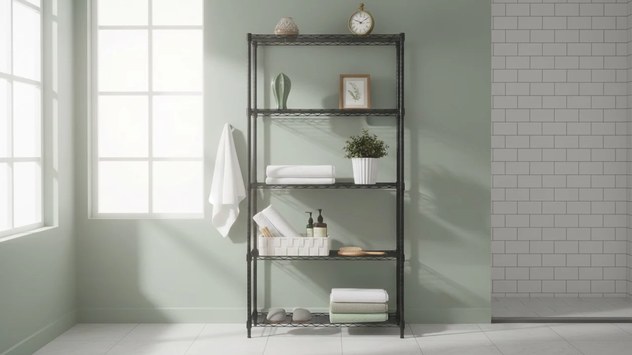 The Foldable 5-Tier Storage Shelf