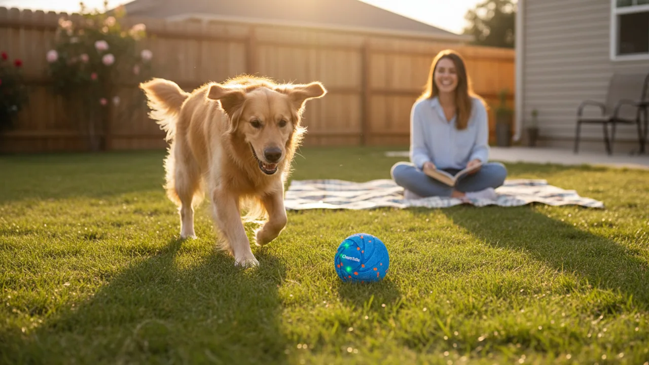 The Interactive Electric Dog Ball