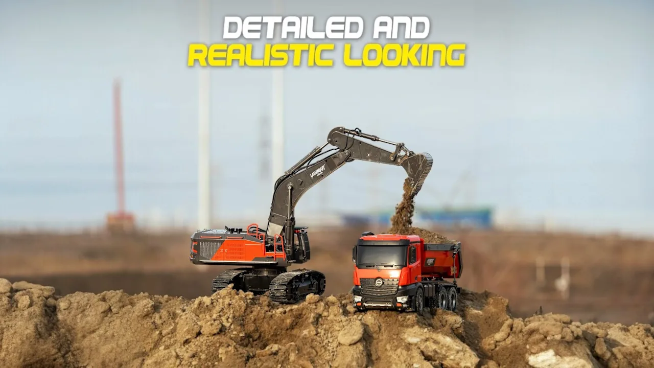 The Fully Functional Remote Control Dump Truck