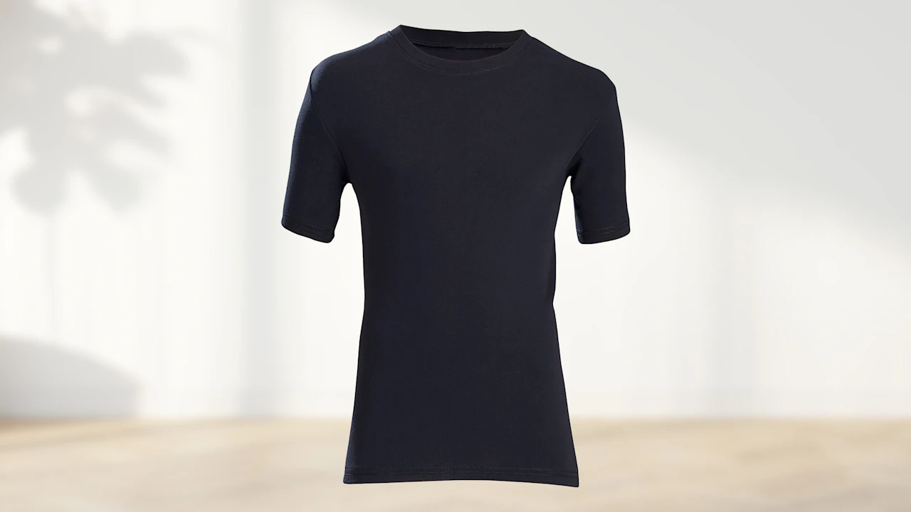 4-Pack: No Nonsense Short Sleeve T-Shirt (Black and Charcoal Heather)