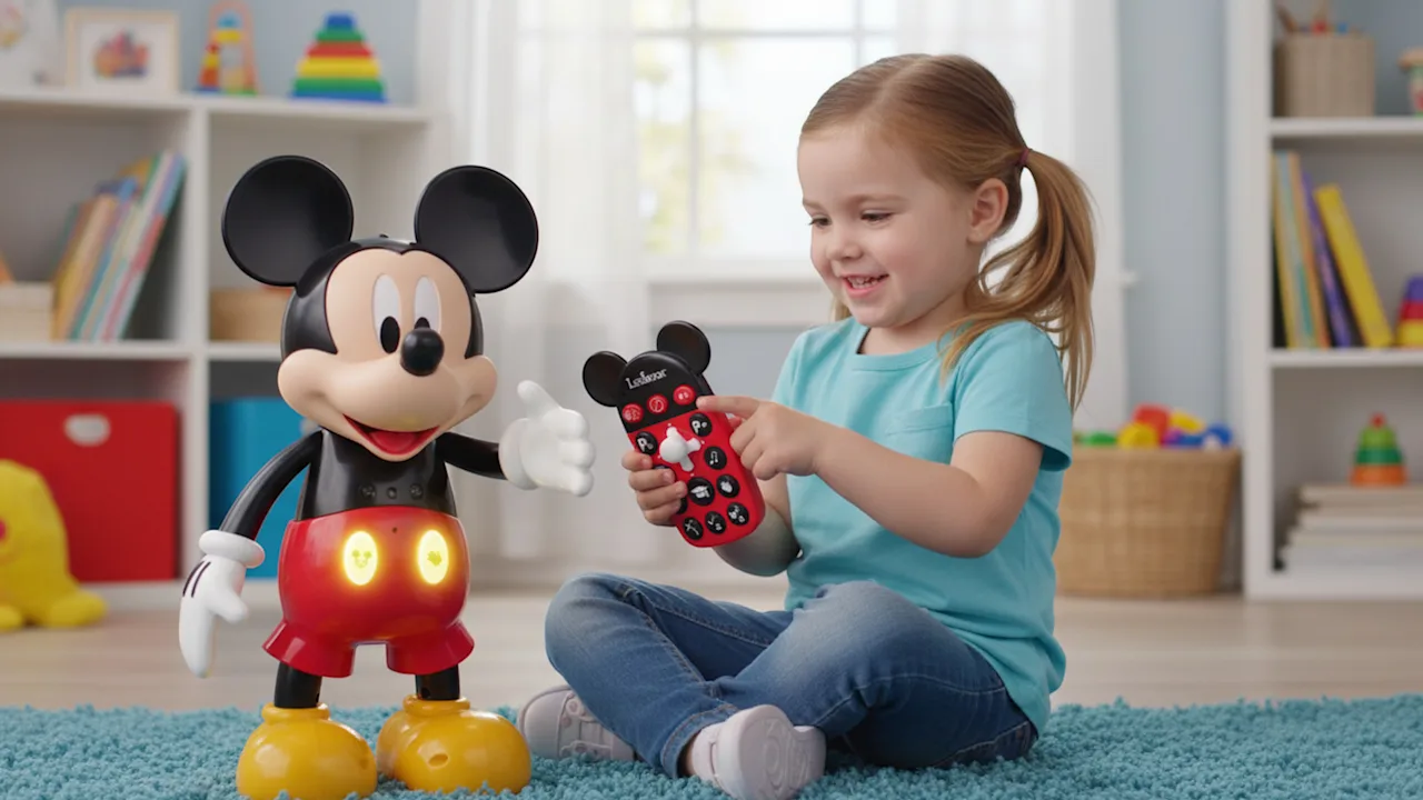 The Dancing Mickey Mouse Robot