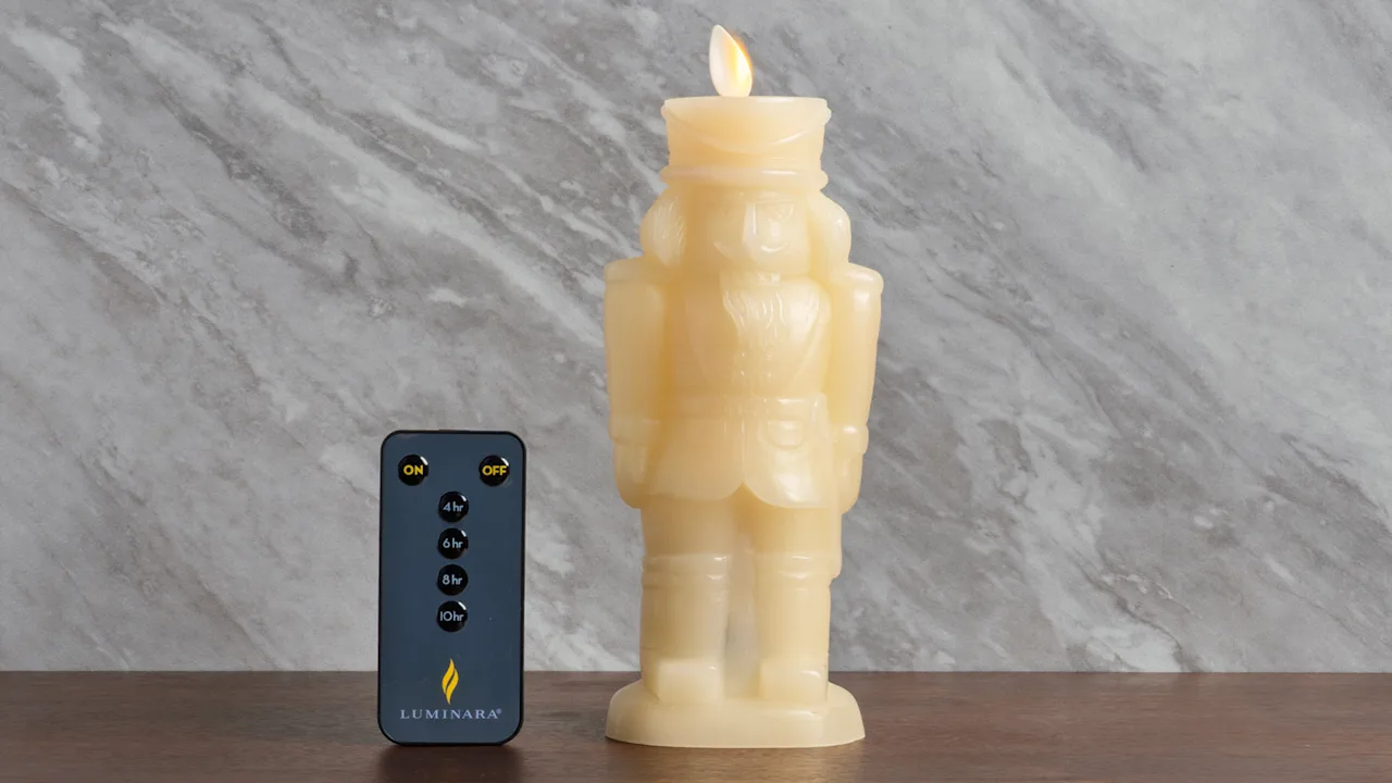 The Illuminated Flameless Nutcracker