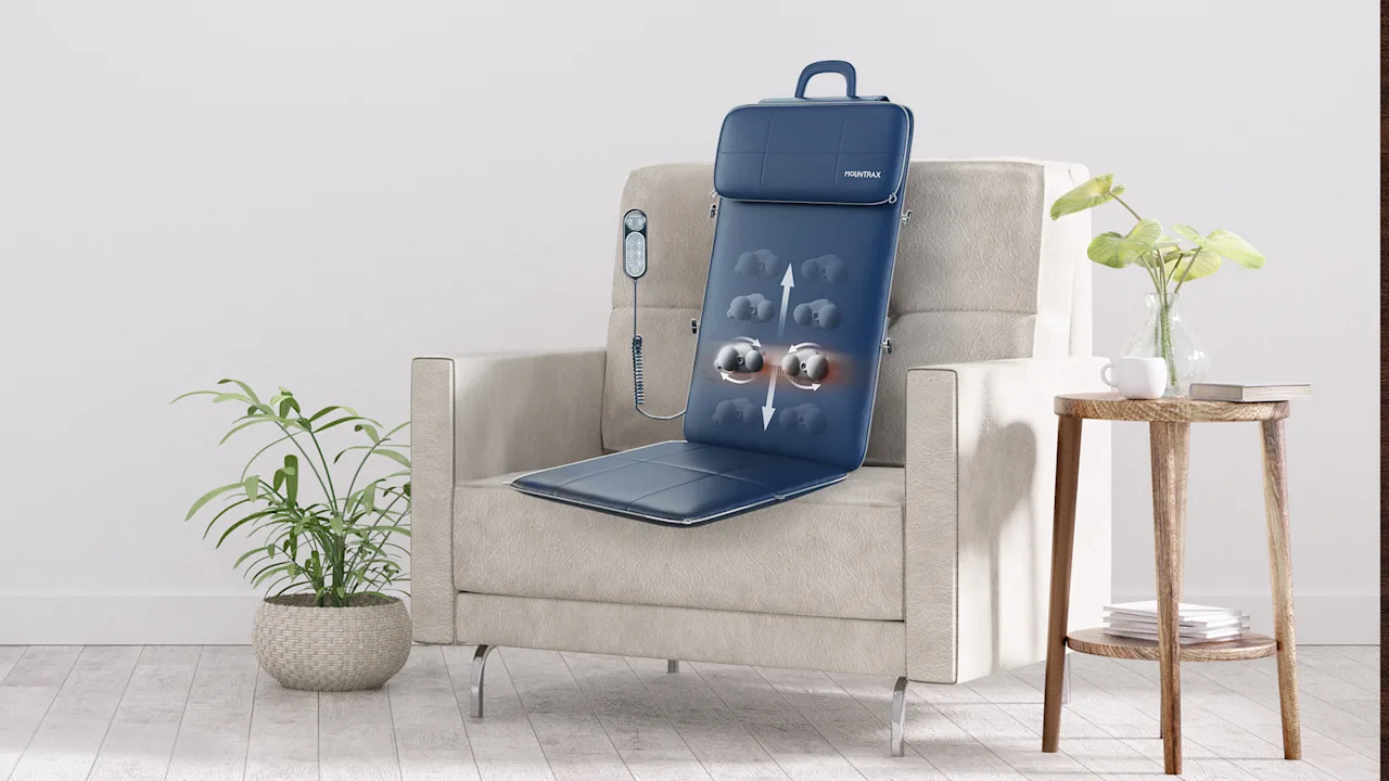 Mountrax Portable Shiatsu Back Massager