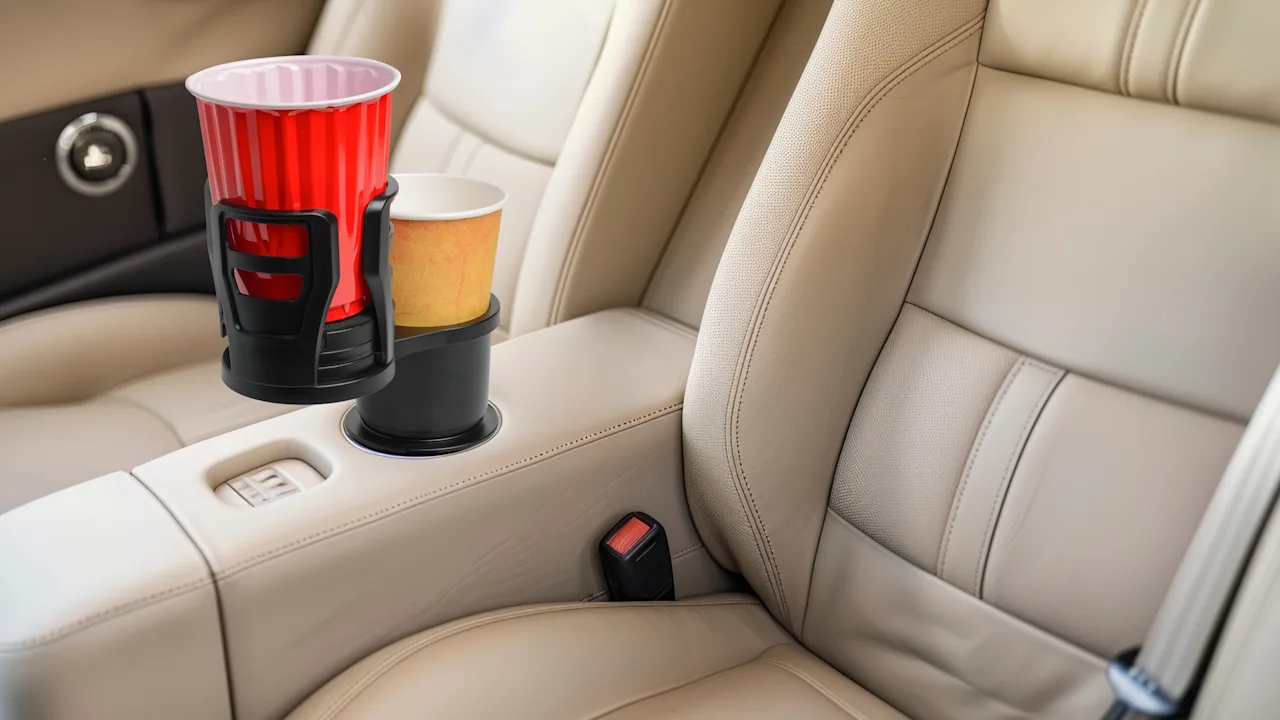 Garage21 2-in-1 Adjustable Cup Holder