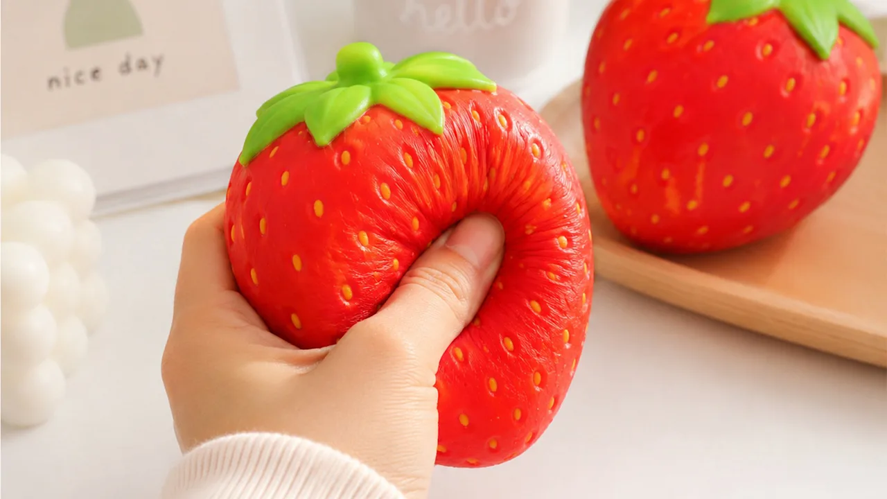 2-Pack: Infinite Basics Strawberry Sensory Fidget Toys