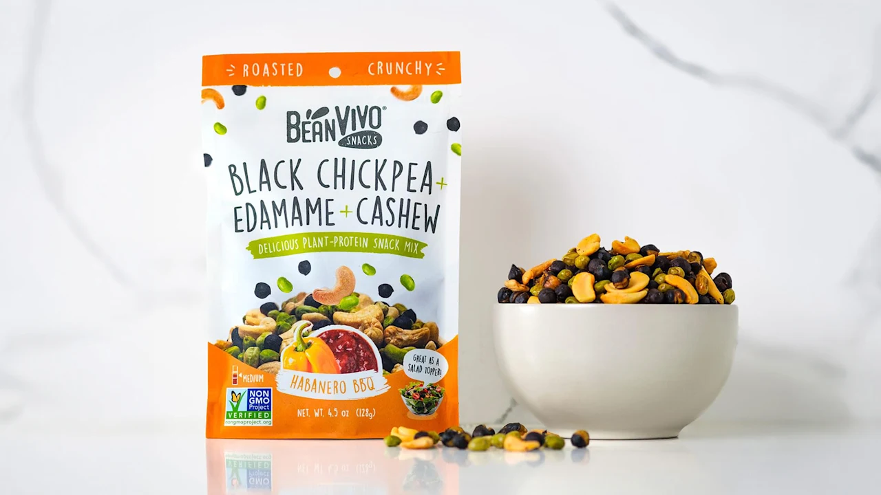 12-Pack: BeanVIVO Snack Mix (Sea Salt, Dill Pickle & Habanero BBQ)
