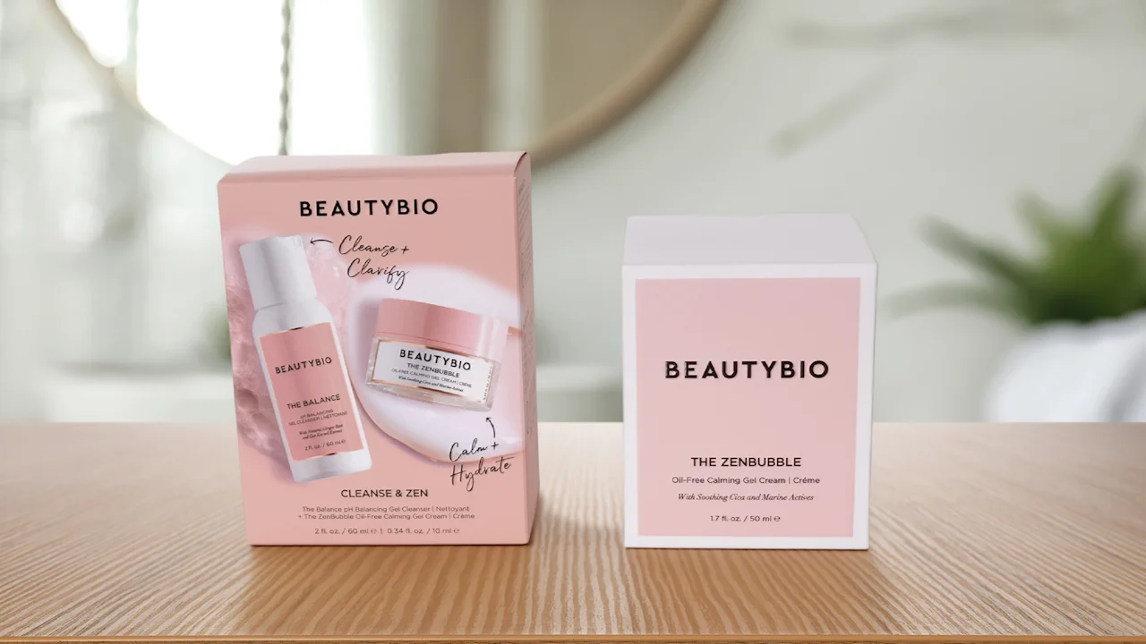 BeautyBio Zen Bubble Cream & Cleanse & Zen Mini Set