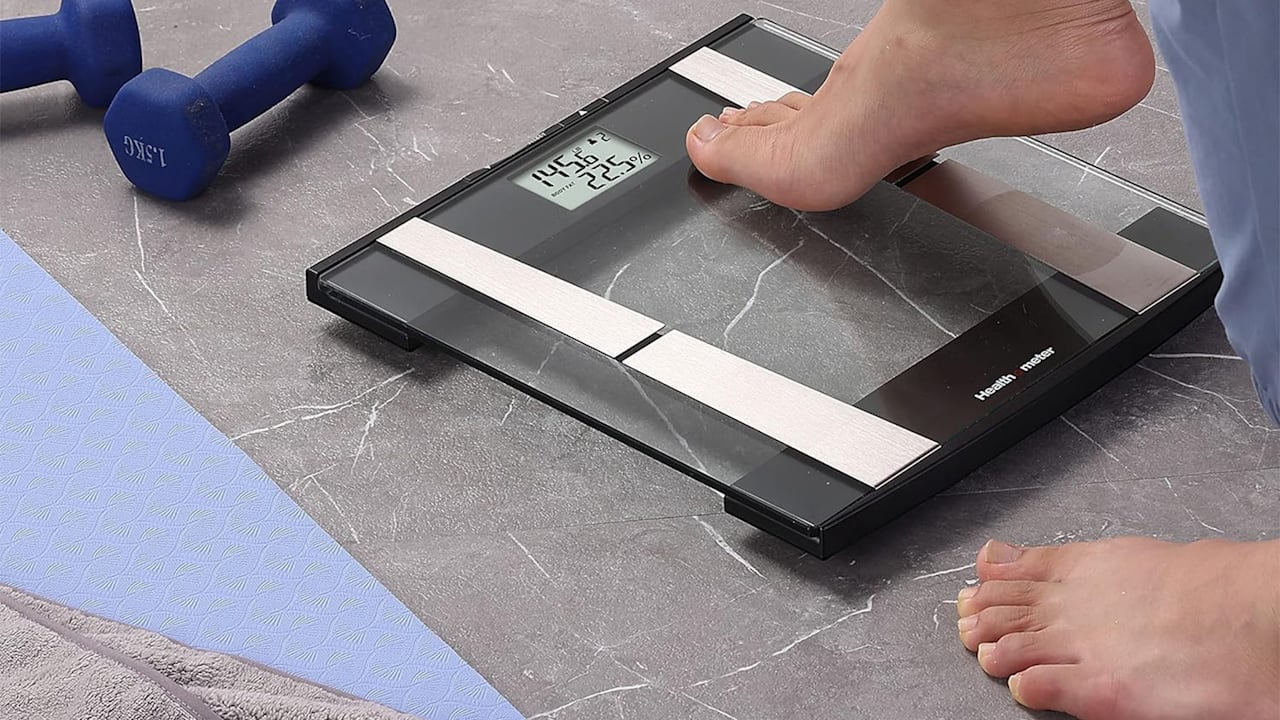 Health-o-Meter Digital Glass Body Composition Weight Tracking Bathroom Scale​