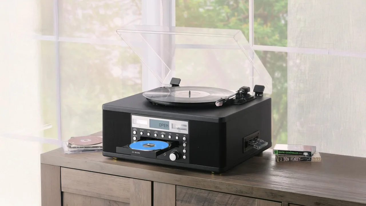 The Audio Enhancing Lp/Cassette To CD Converter