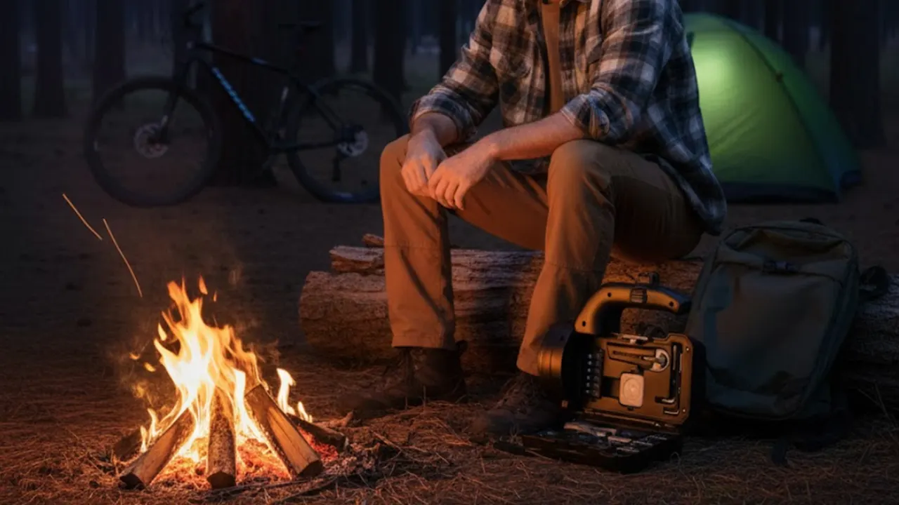 Emergency Tool Kit with Flashlight by 3PX
