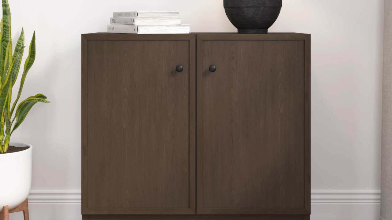 Avery 2 Door Low Storage Cabinet