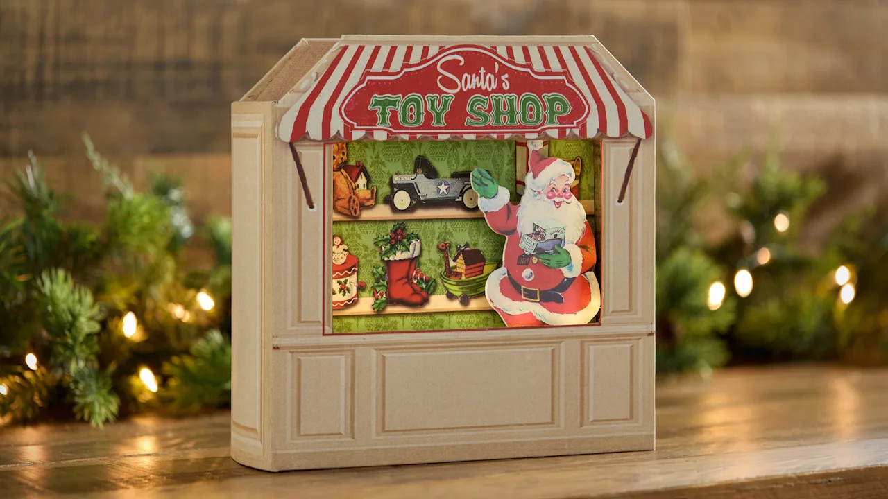 Mr. Christmas Illuminated Nostalgic Wooden Storefronts