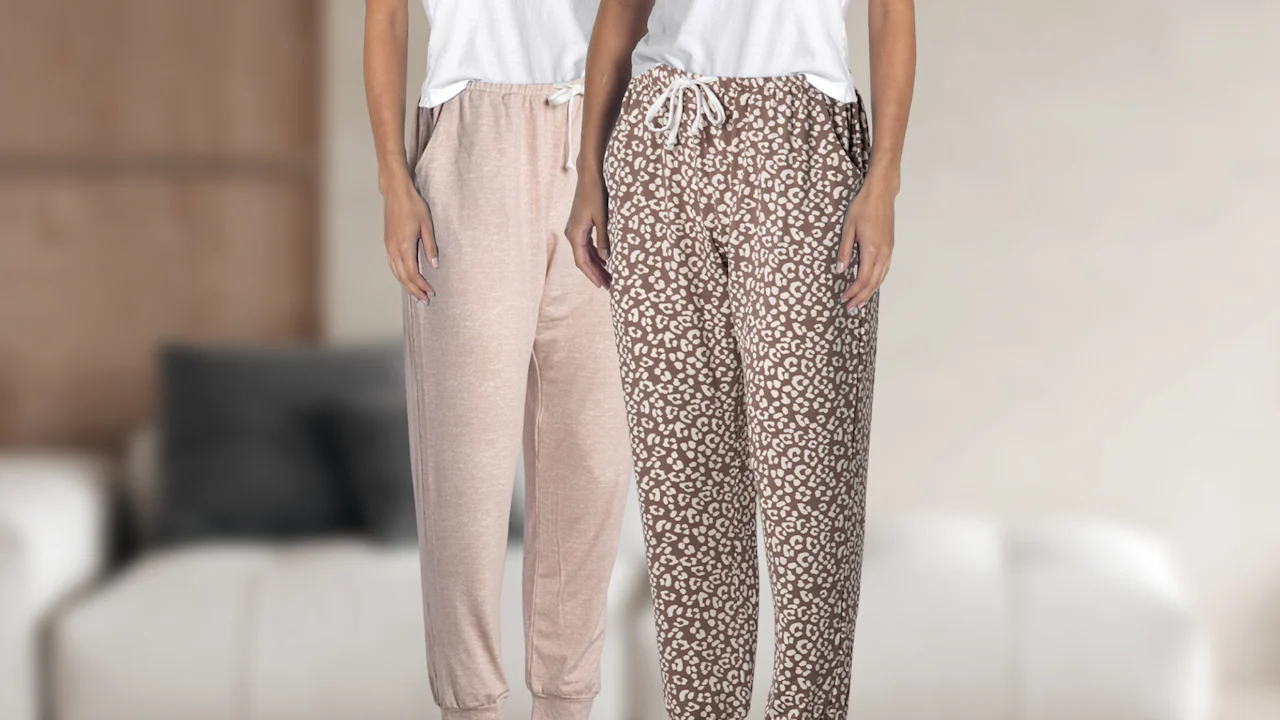 2-Pack: Born Printed Yummy Joggers