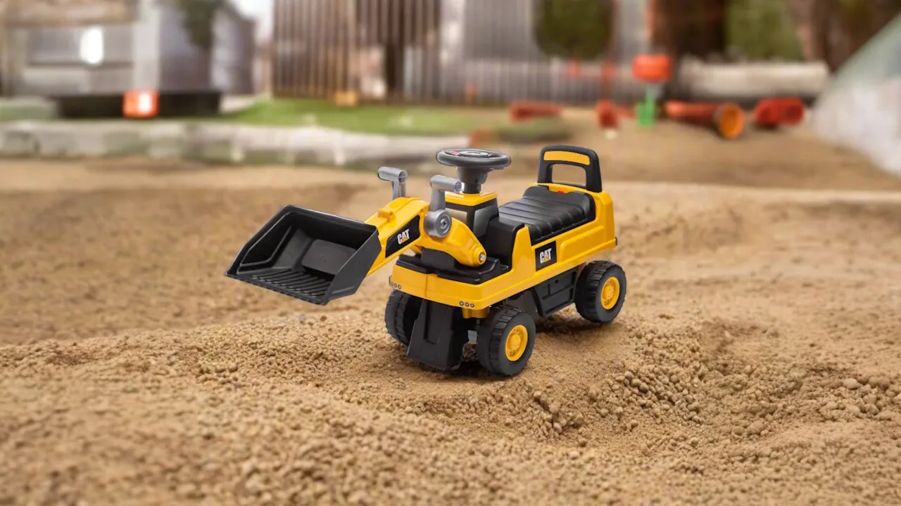 The CAT Excavator Foot-To-Floor Ride-On