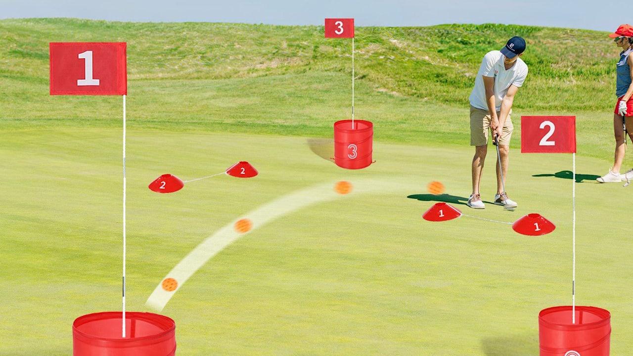 VEVOR 9-Hole Portable Backyard Putting Golf Game