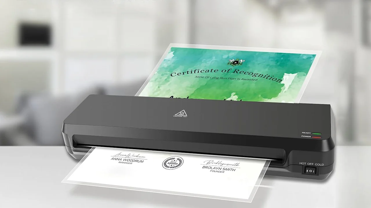 Zyerch 7-In-1 Desktop A3 Thermal Laminator