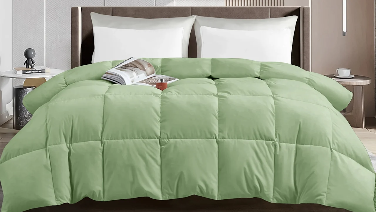 Hannah Linen Down Alternative Comforter Duvet Insert
