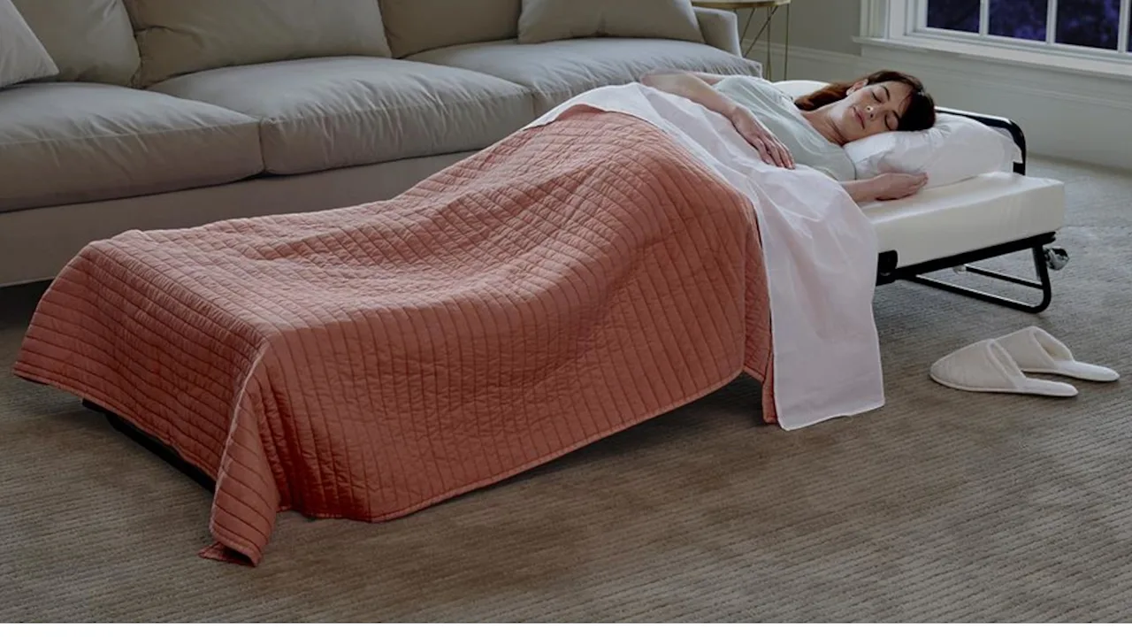 The Ottoman That Turns Into A Bed