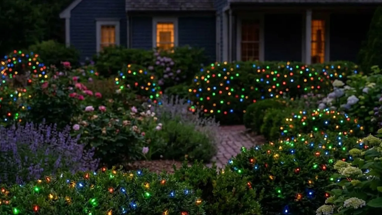 The Solar Powered LED String Lights (Two-Pack)
