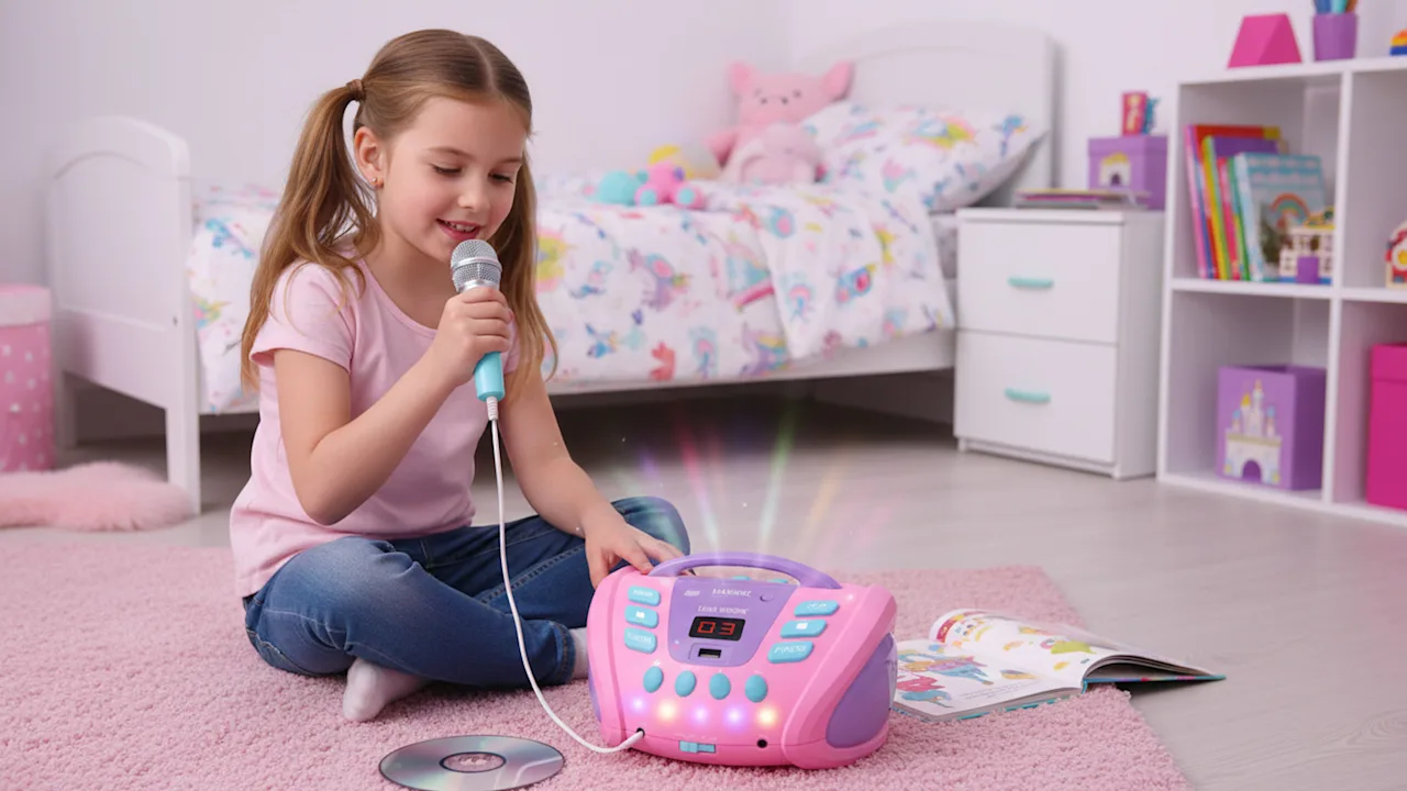 The Light-Up Unicorn CD Player